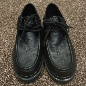 Authentic Men’s Louis Vuitton Ranger Derby Black Loafer Size 10